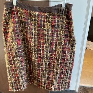 Wool skirt